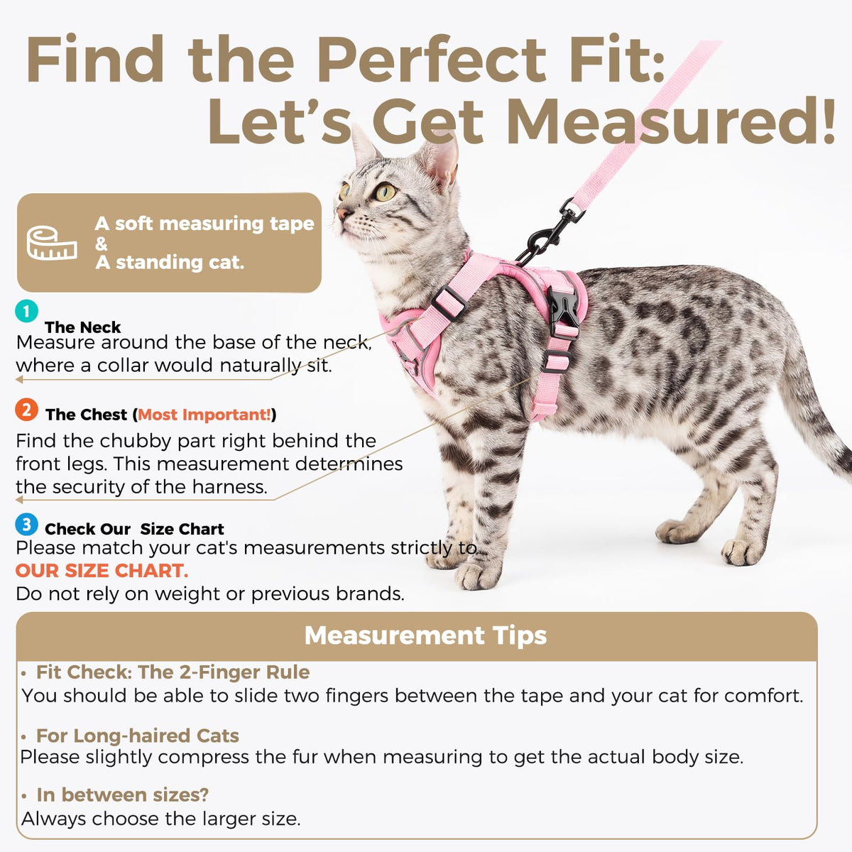 pangdi Animal Harness in Small, Pink
