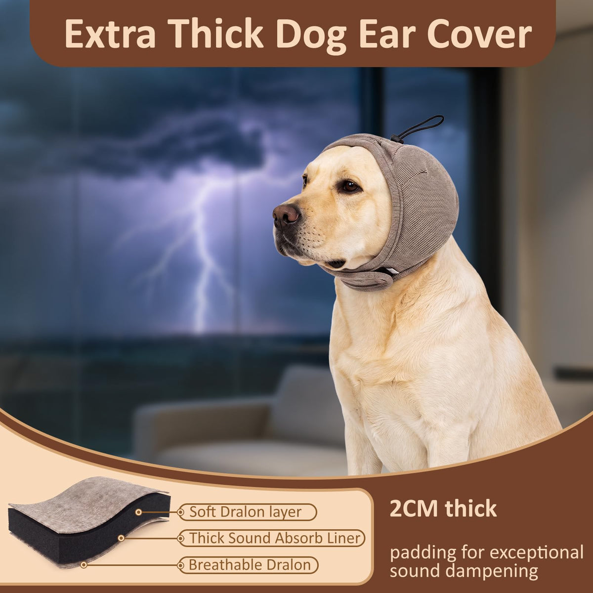 DORA BRIDAL Pet Apparel in S, Khaki