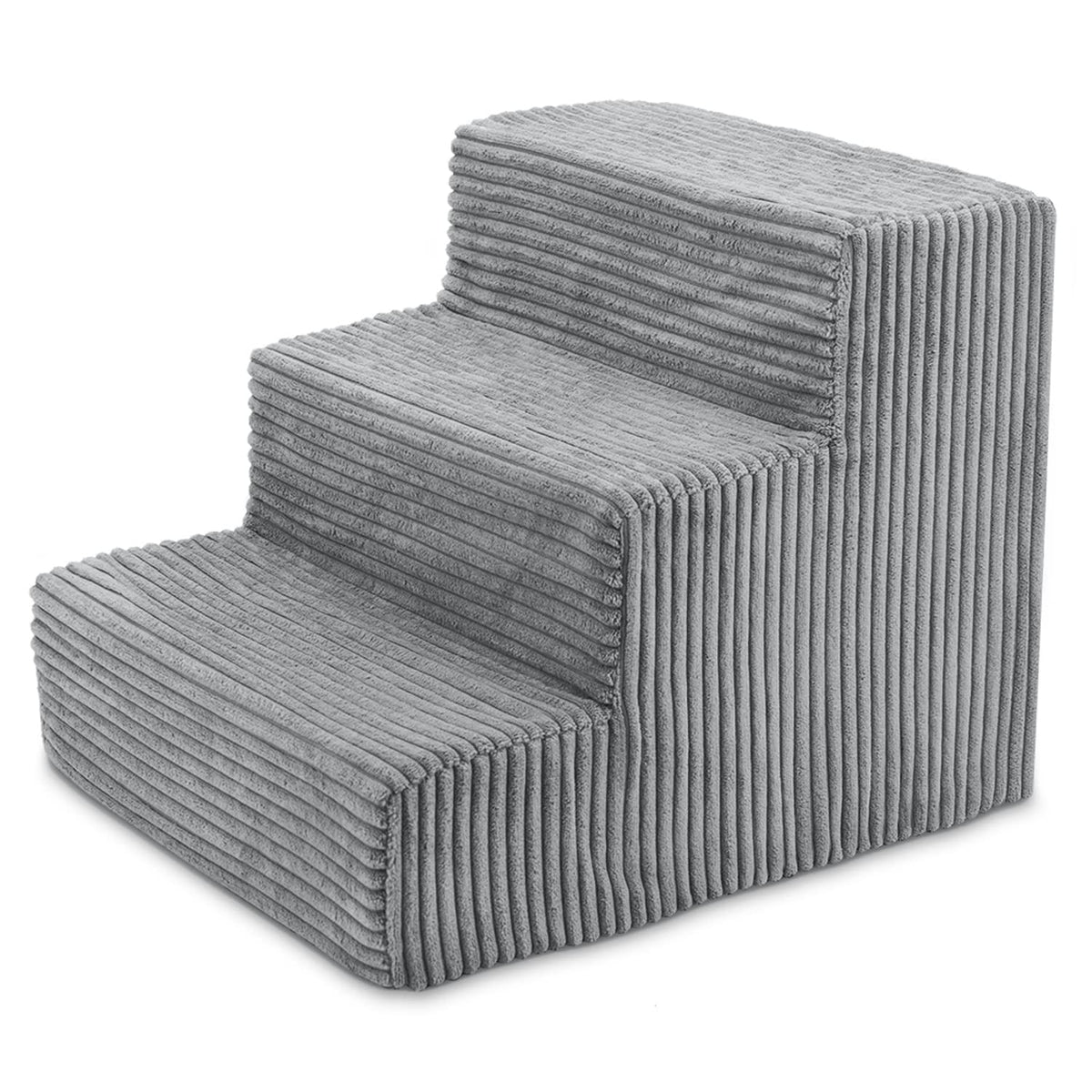 Best Pet Supplies Animal Stair in H: 13.5 Inches, Gray