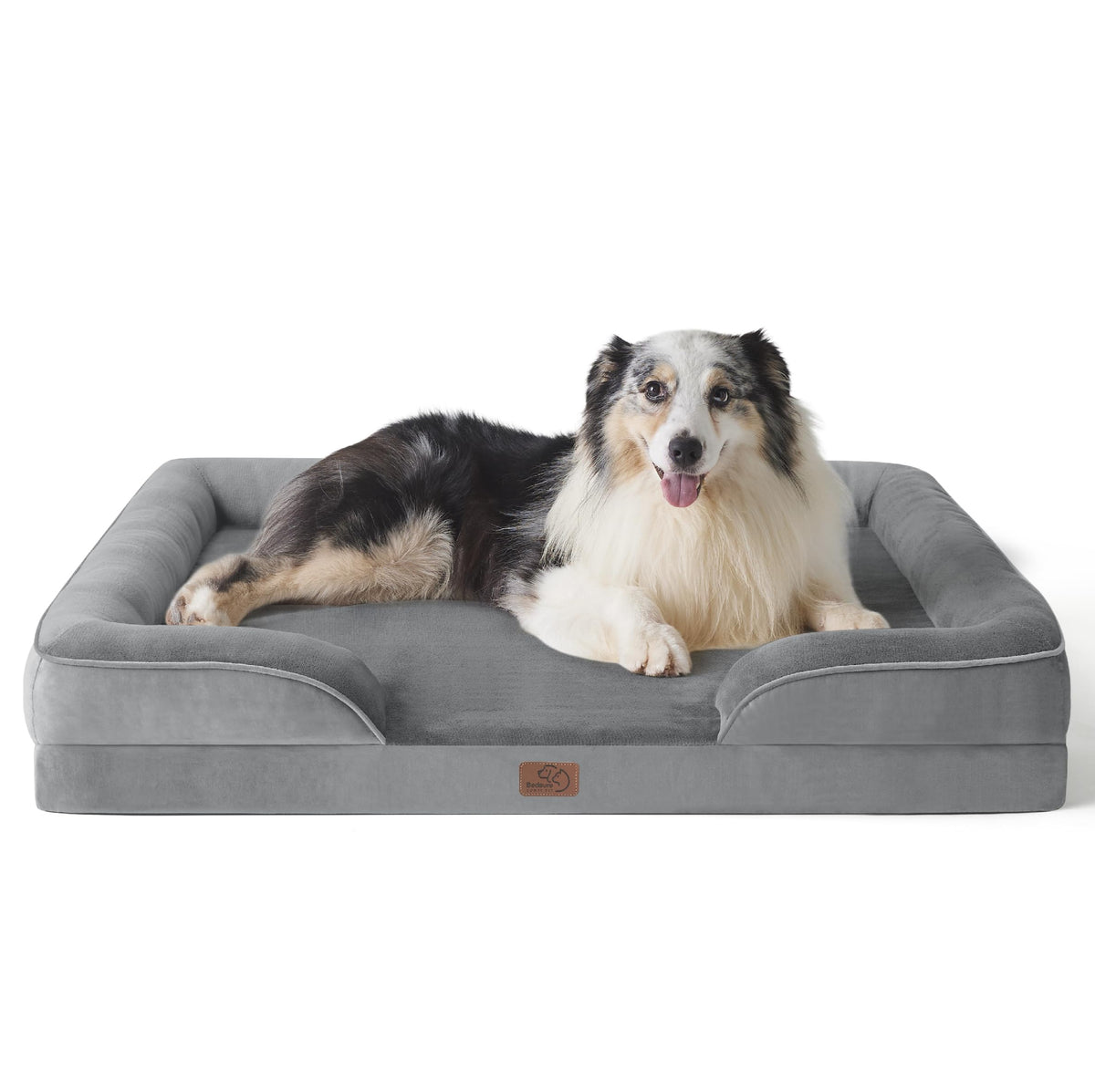 Bedsure Pet Bed Mat in 42"l X 32"w X 6.5"th, Grey