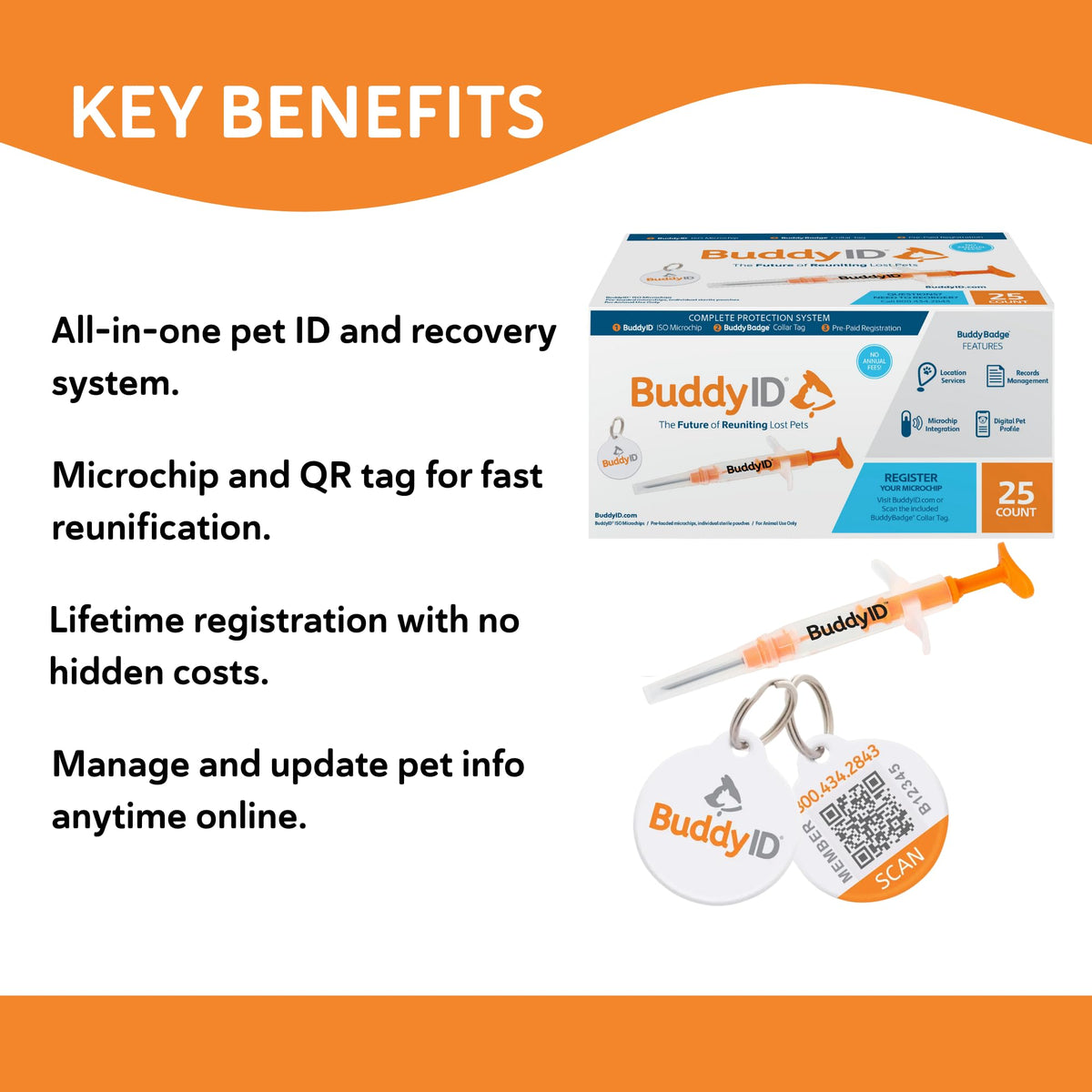 Microchip ID For the Animal World Label