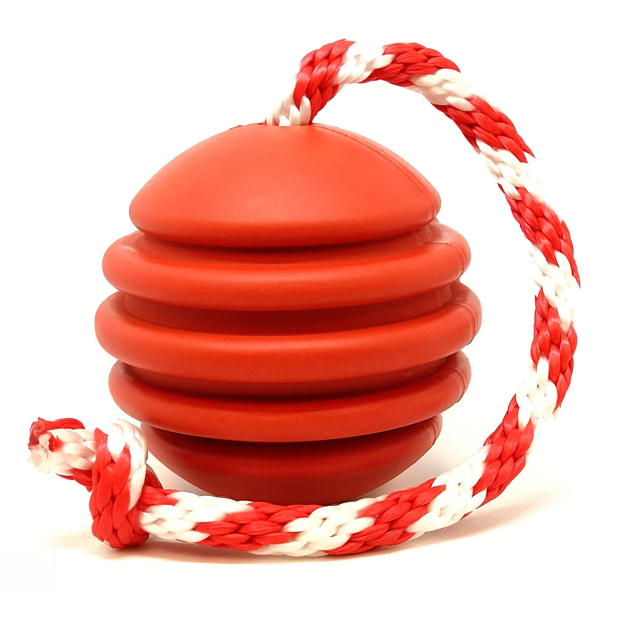SodaPup Pet Toy in Large, Stars & Stripes Red