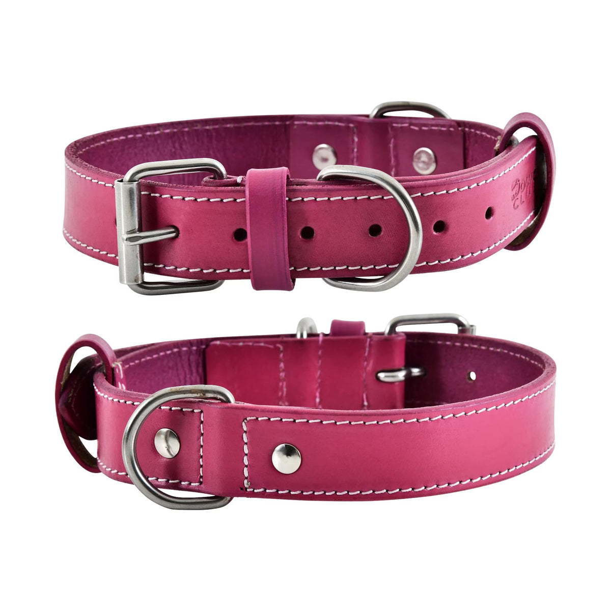 DowgClub Animal Collar in S (11"-14"), Pink