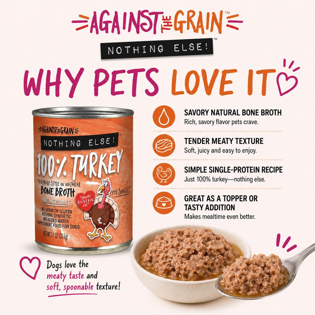 Evanger's Pet Food in 11 Ounce (Pack of 12), Brown