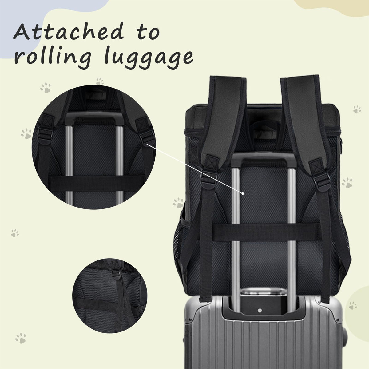 ANILD Animal Carrier in Black