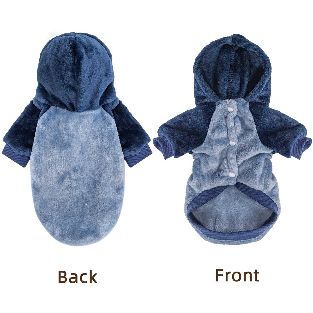 FABRICASTLE Pet Apparel in XX-Small, Blue-Navy