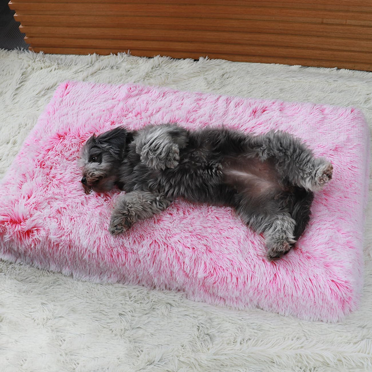 BECNBEAU Pet Bed Mat in S, Pink