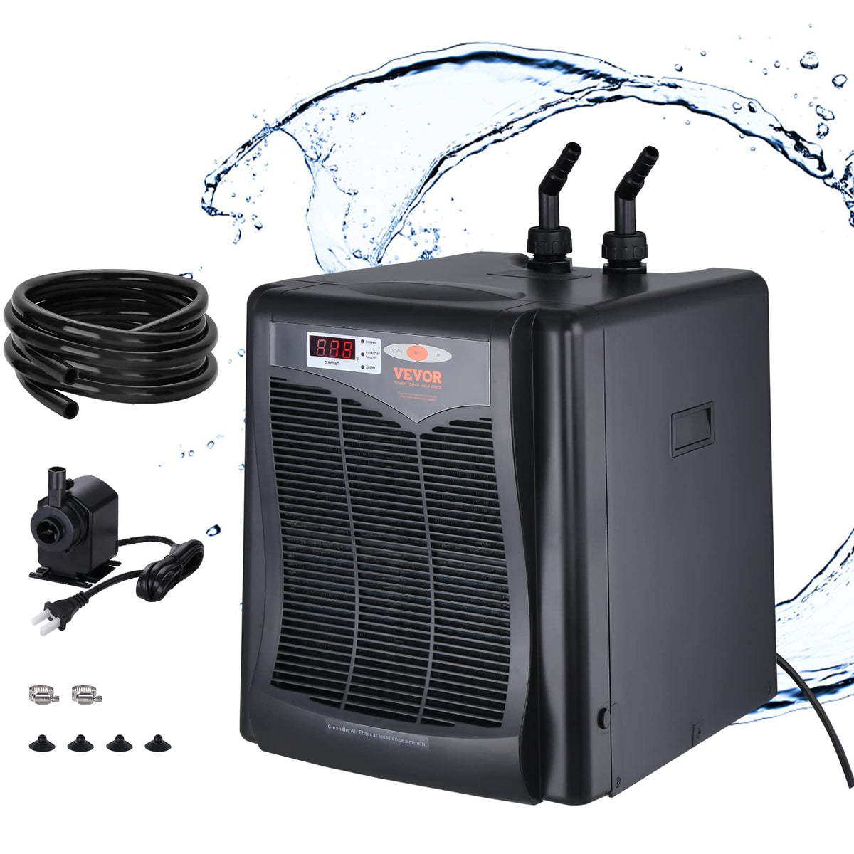 VEVOR Vivarium in 1/3 HP - Standard, Black