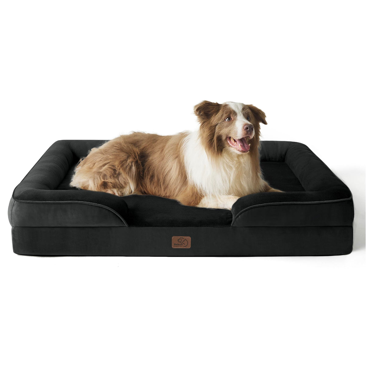 Bedsure Pet Bed Mat in 38"l X 28"w X 6.5"th, Black