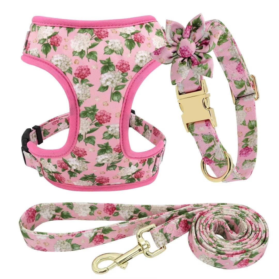 Beirui Animal Harness in XS:Fit 6-12 lbs, Pink-1