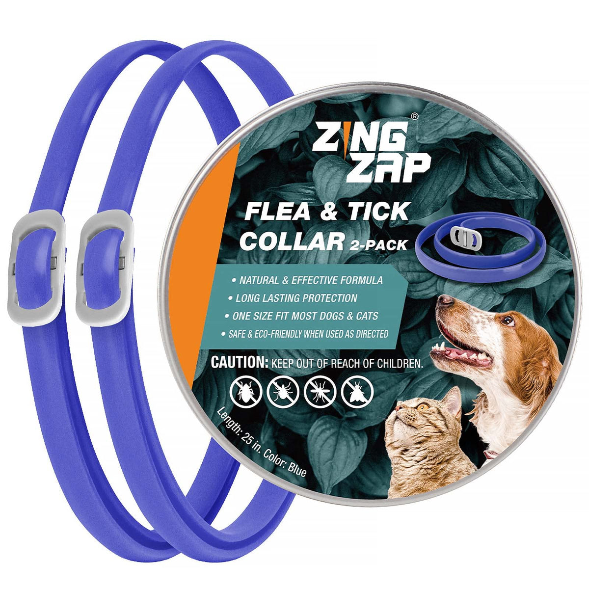 ZingZap Pet Pest Control in Blue