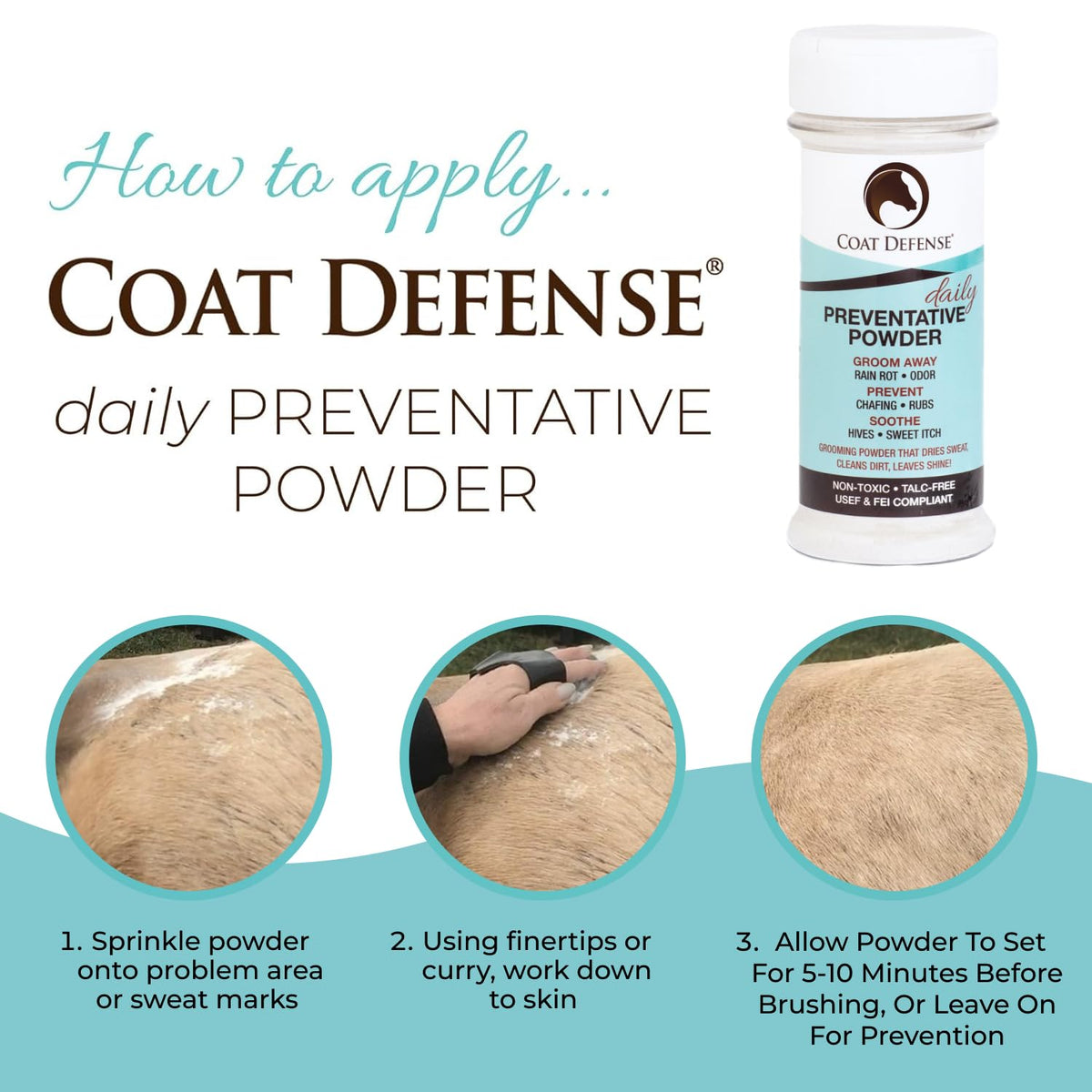 COAT DEFENSE Animal Fur Cleaner Conditioner in 8 oz