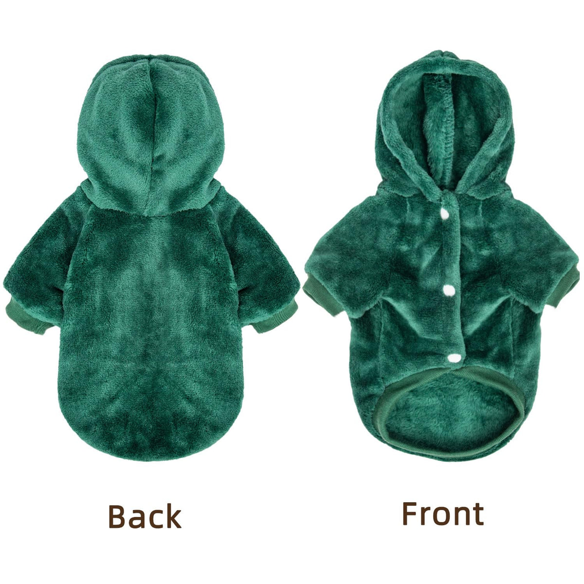 FABRICASTLE Pet Apparel in XX-Small, Dark green