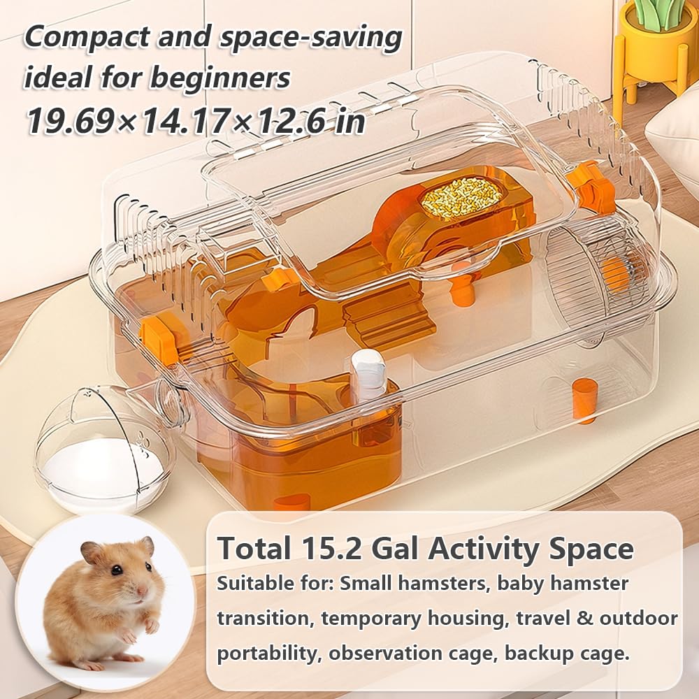 VE ThalasynTech Animal Cage in L, Blue