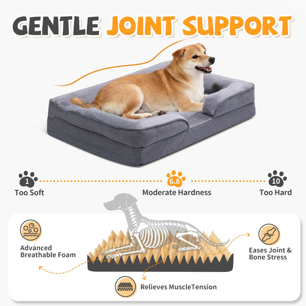 Makigued Pet Bed Mat in Medium, Grey