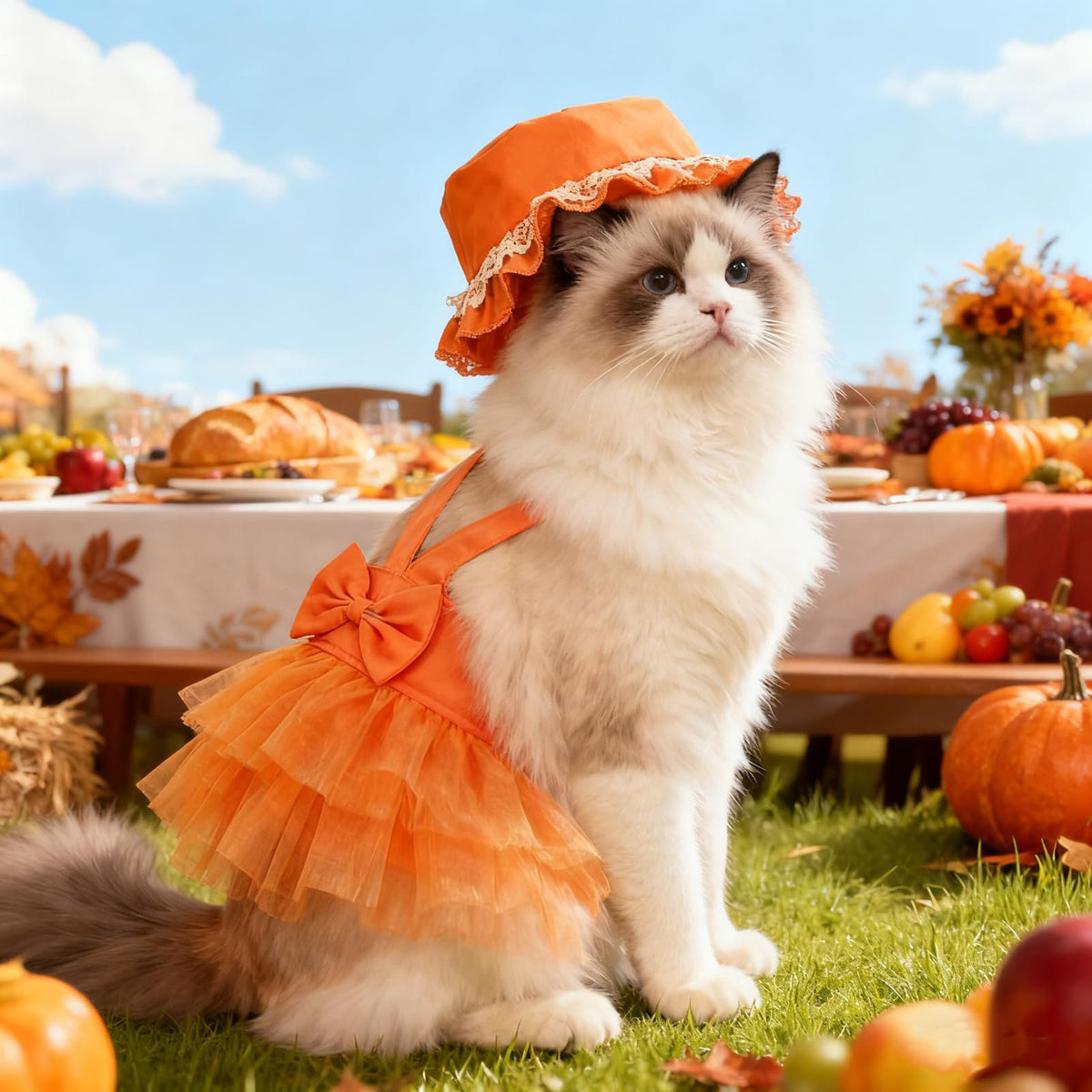 apott Pet Apparel in Small, Orange