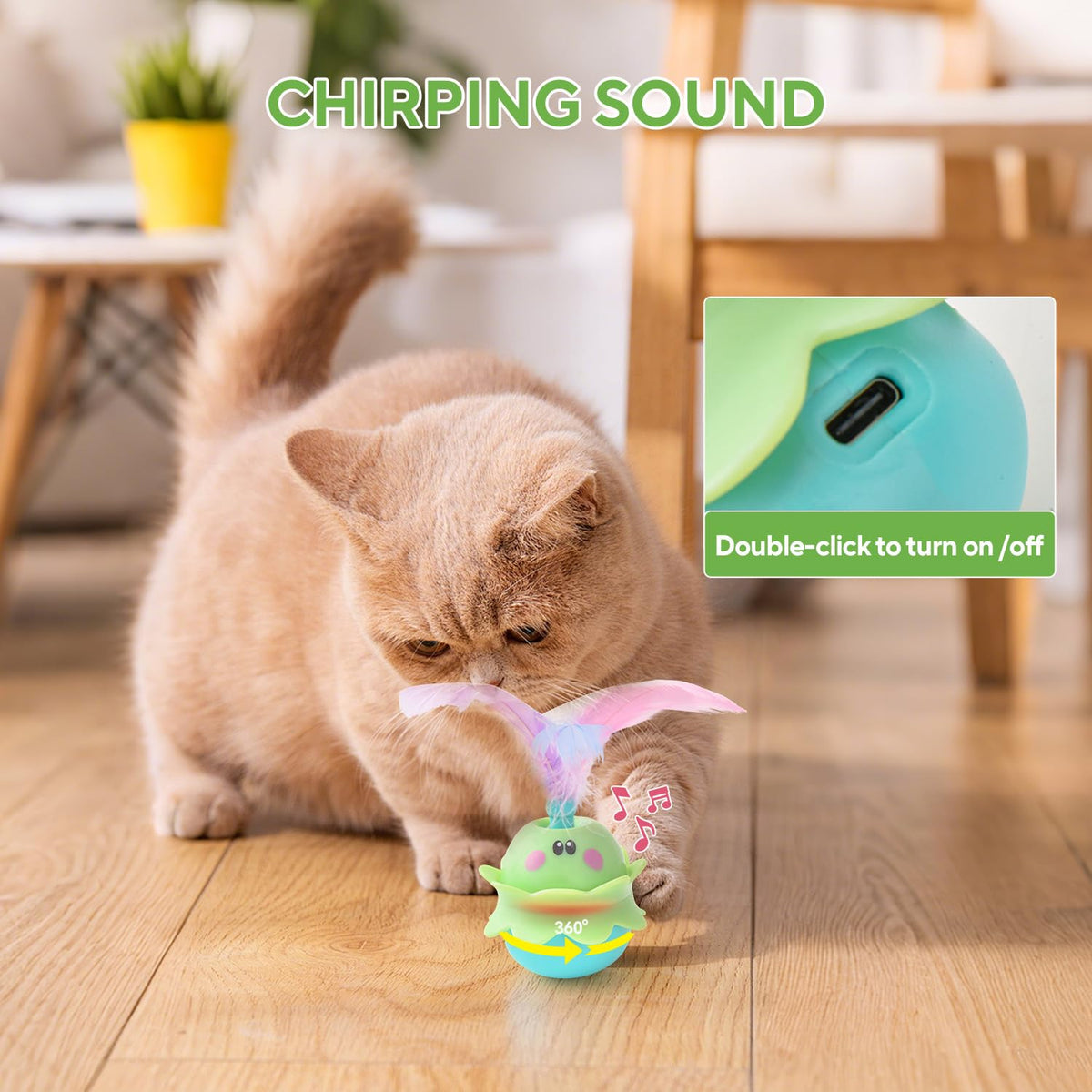 LIFLIX Pet Toy in Green