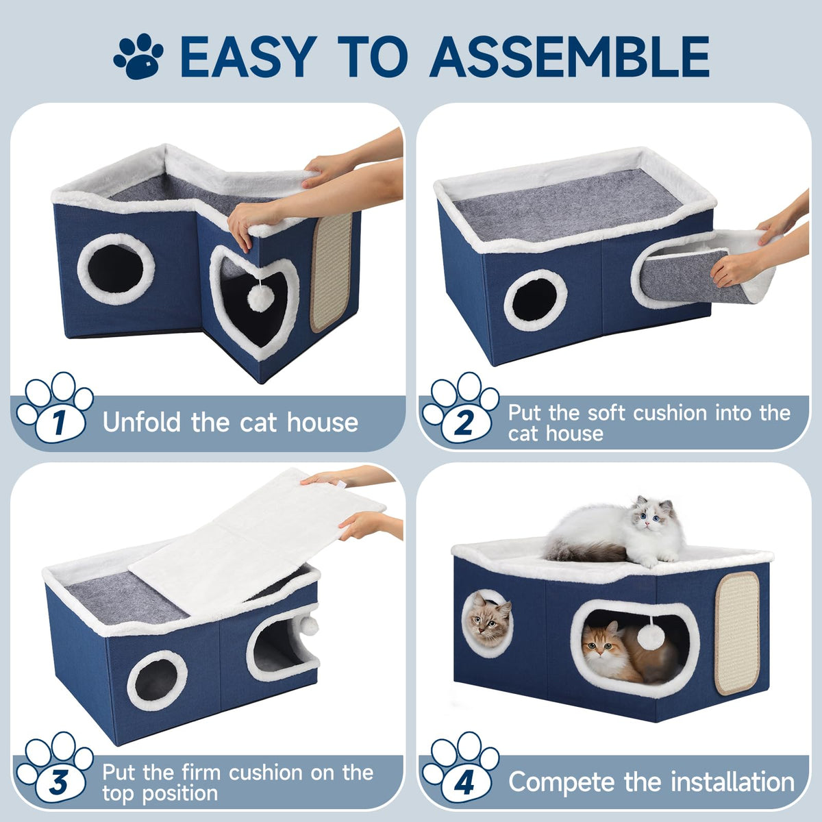 Shikha Animal Shelter in Extra Large, Blue