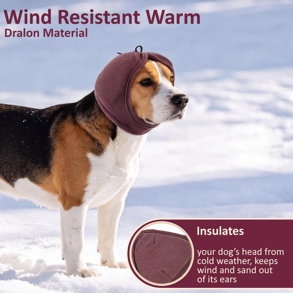 DORA BRIDAL Pet Apparel in S, Burgundy