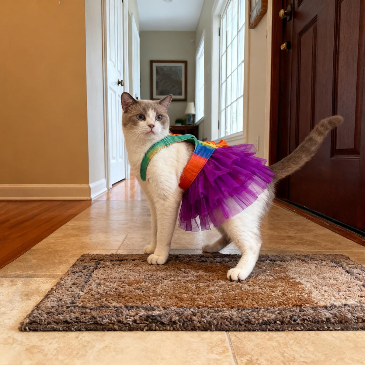 apott Pet Apparel in Small, Colorful