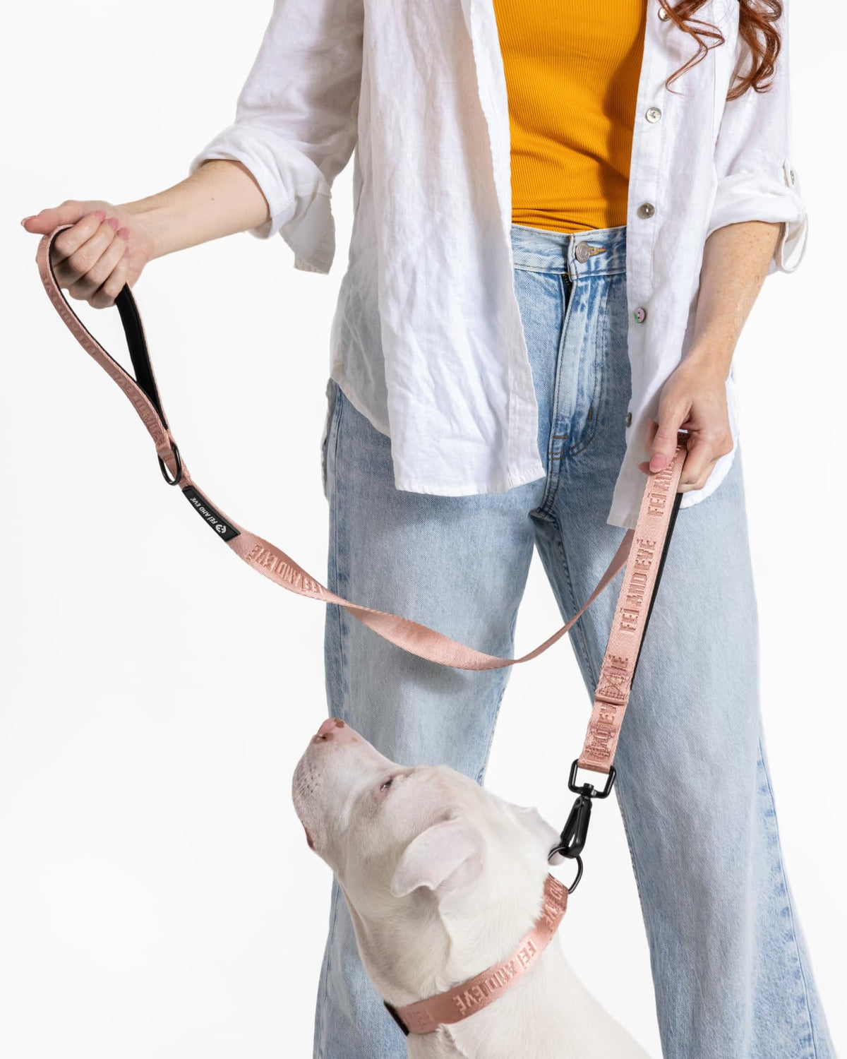 Fei and Eve Leash in 4FT, Pink