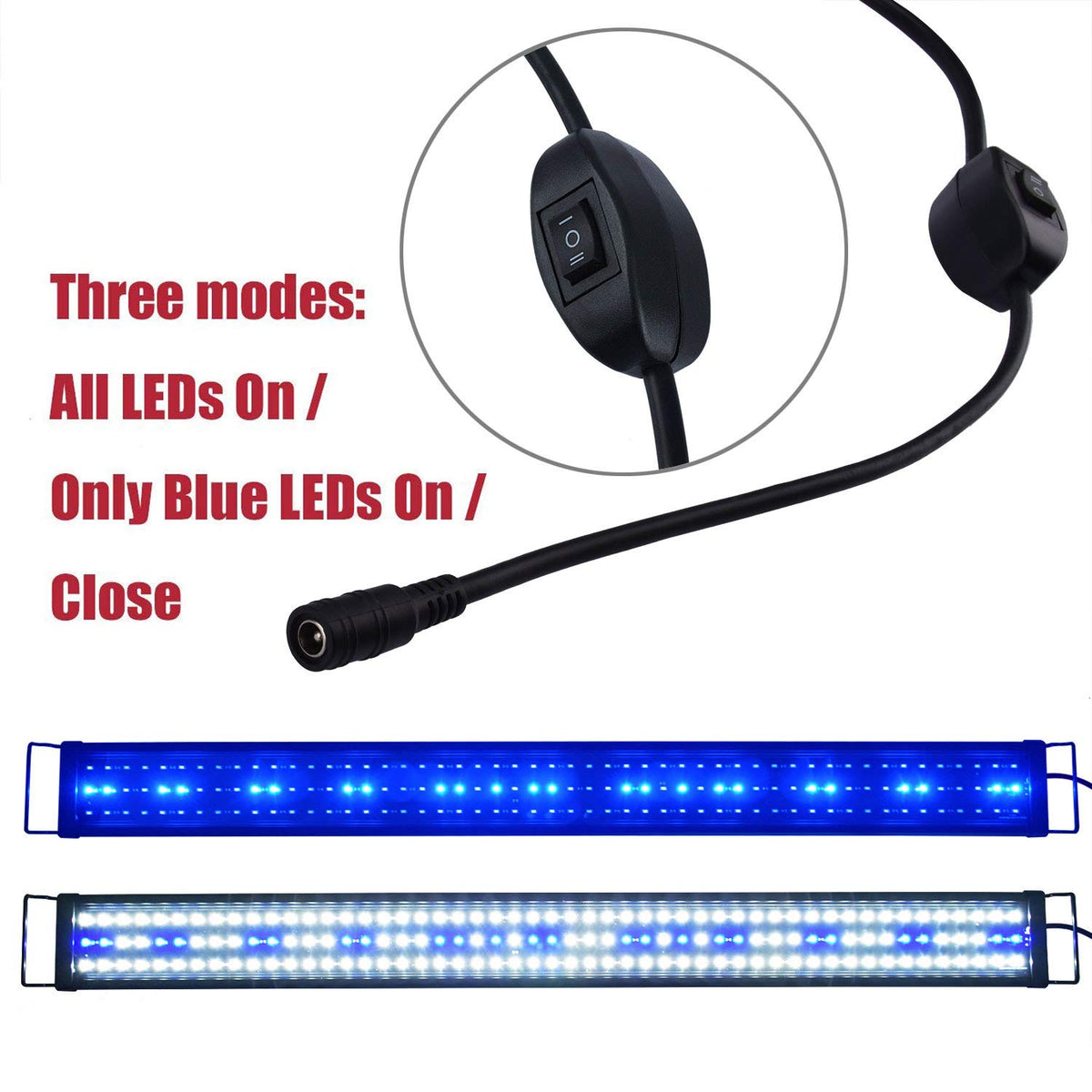 KZKR Lamp in Blue and White 48-60 inch, Blue,White