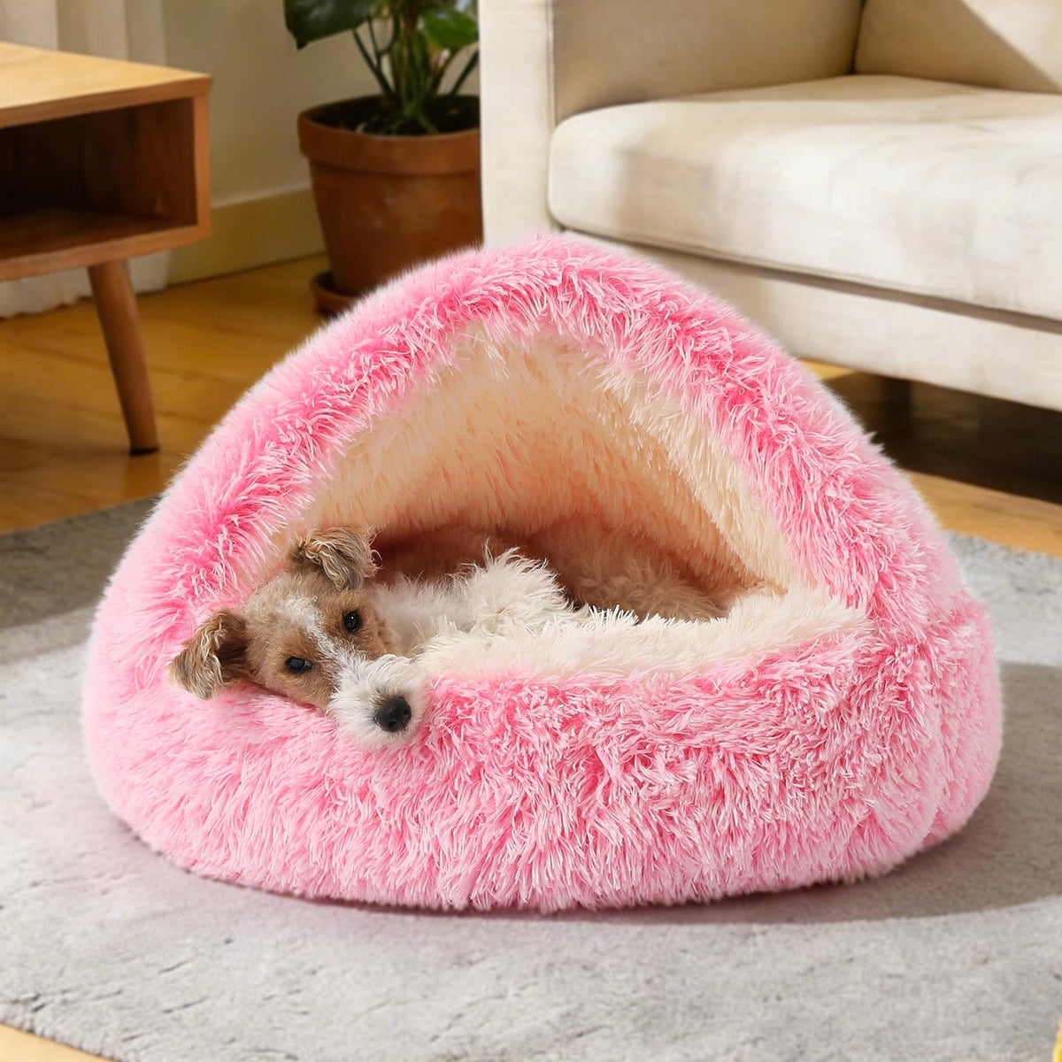 NOYAL Pet Bed Mat in X-Small 15.7'', Gradient Pink