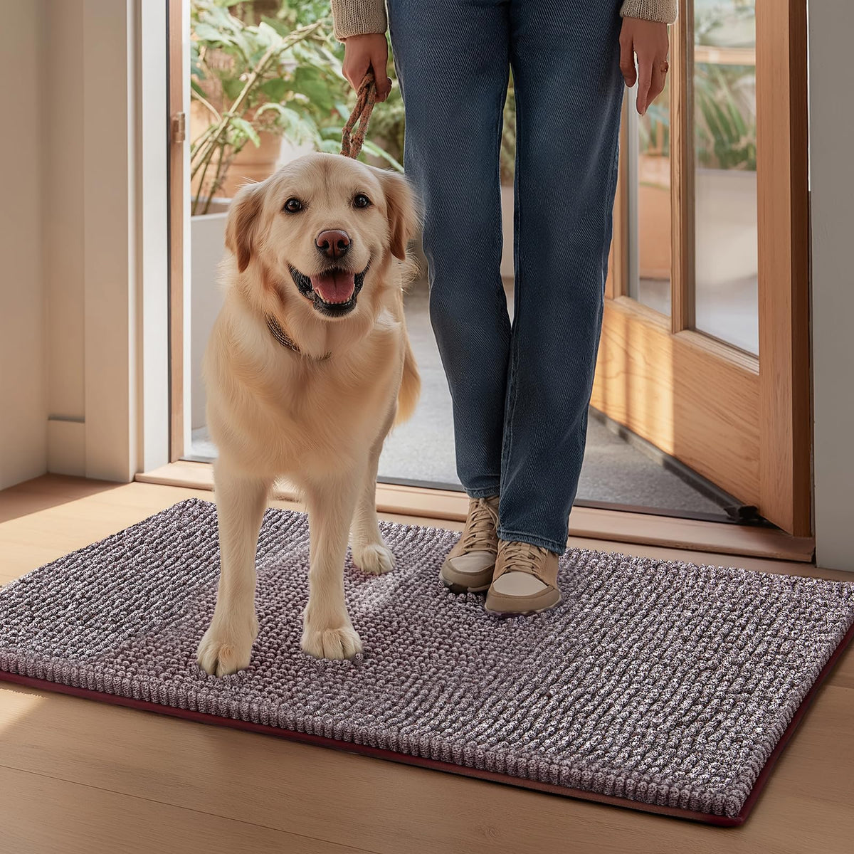 EHEYCIGA Pet Bed Mat in 30x20inch, Brown
