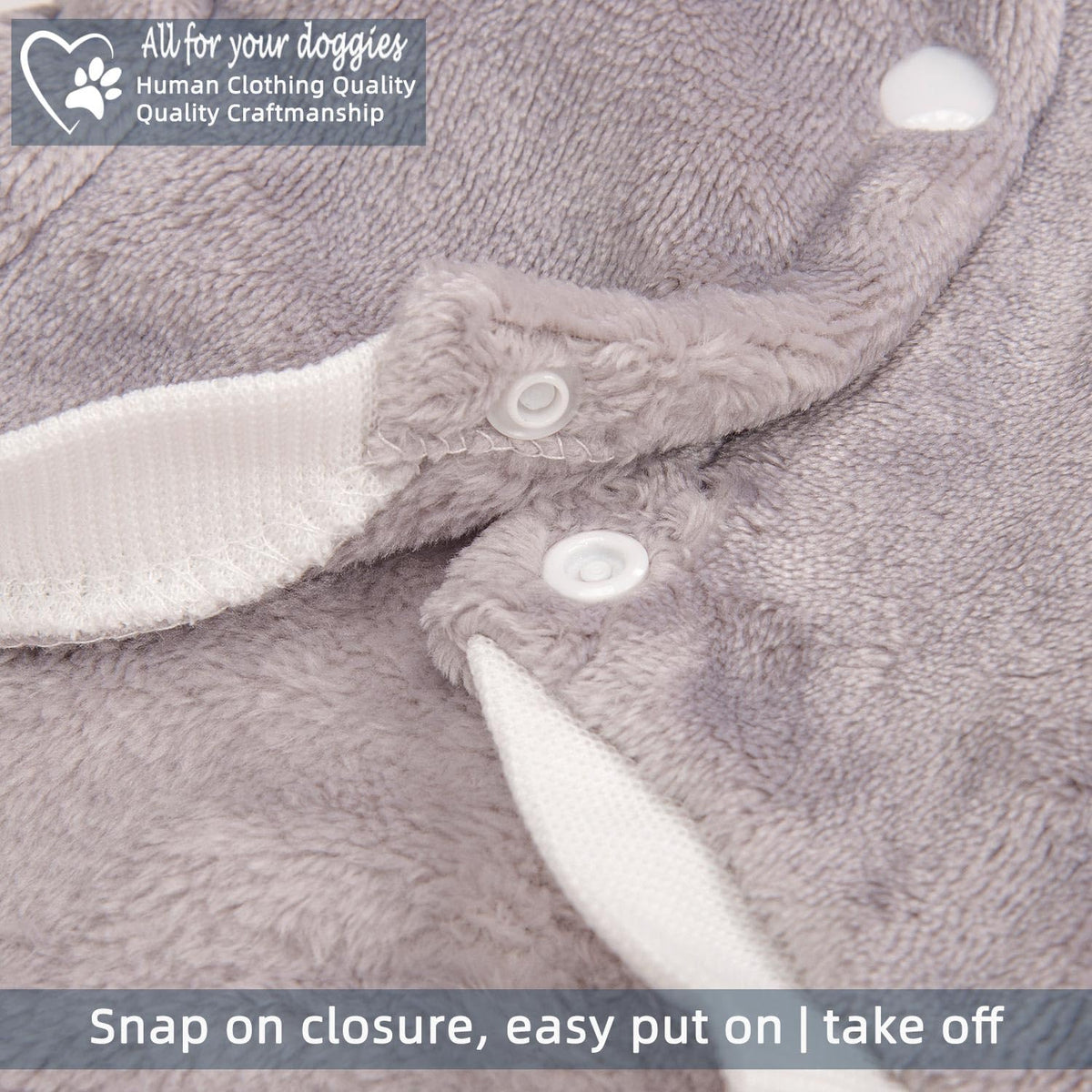 FABRICASTLE Pet Apparel in XX-Small, Lightgrey-Cream