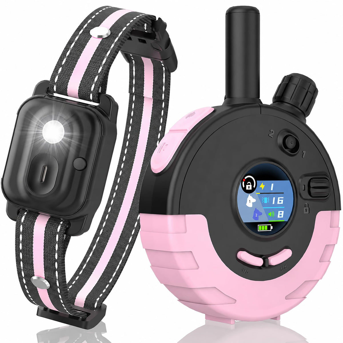 RPZ Animal Collar in 1 Receiver, Pink