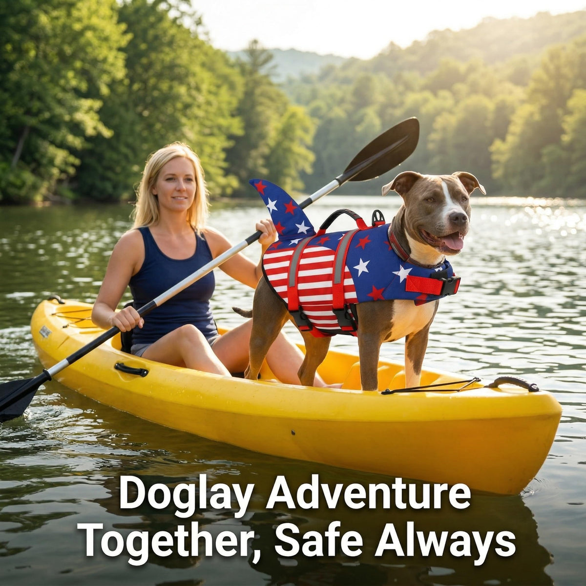 Doglay Pet Apparel in X-small, Flag
