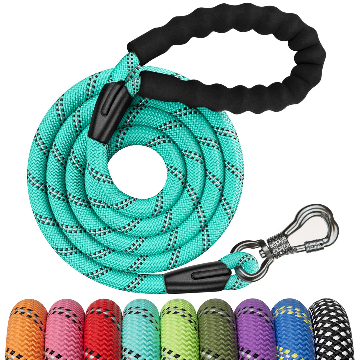 NTR Leash in 8ft*1/2", Teal