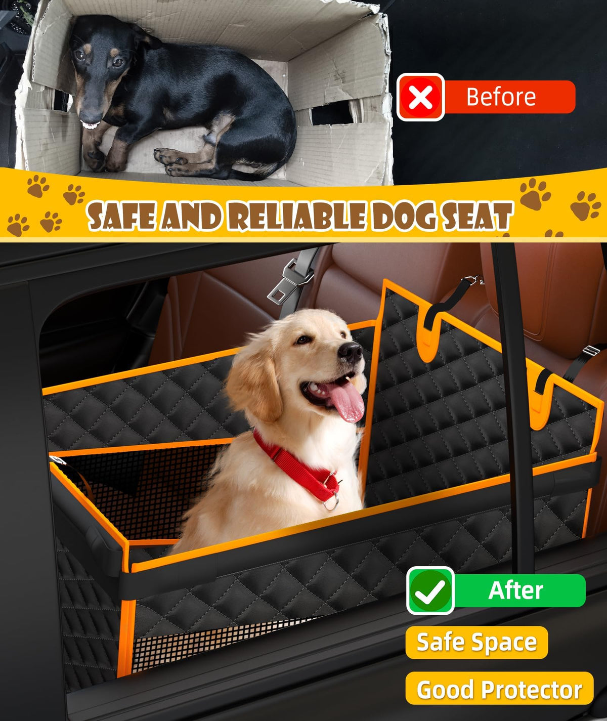 EPN Pet Seat in Large, Black