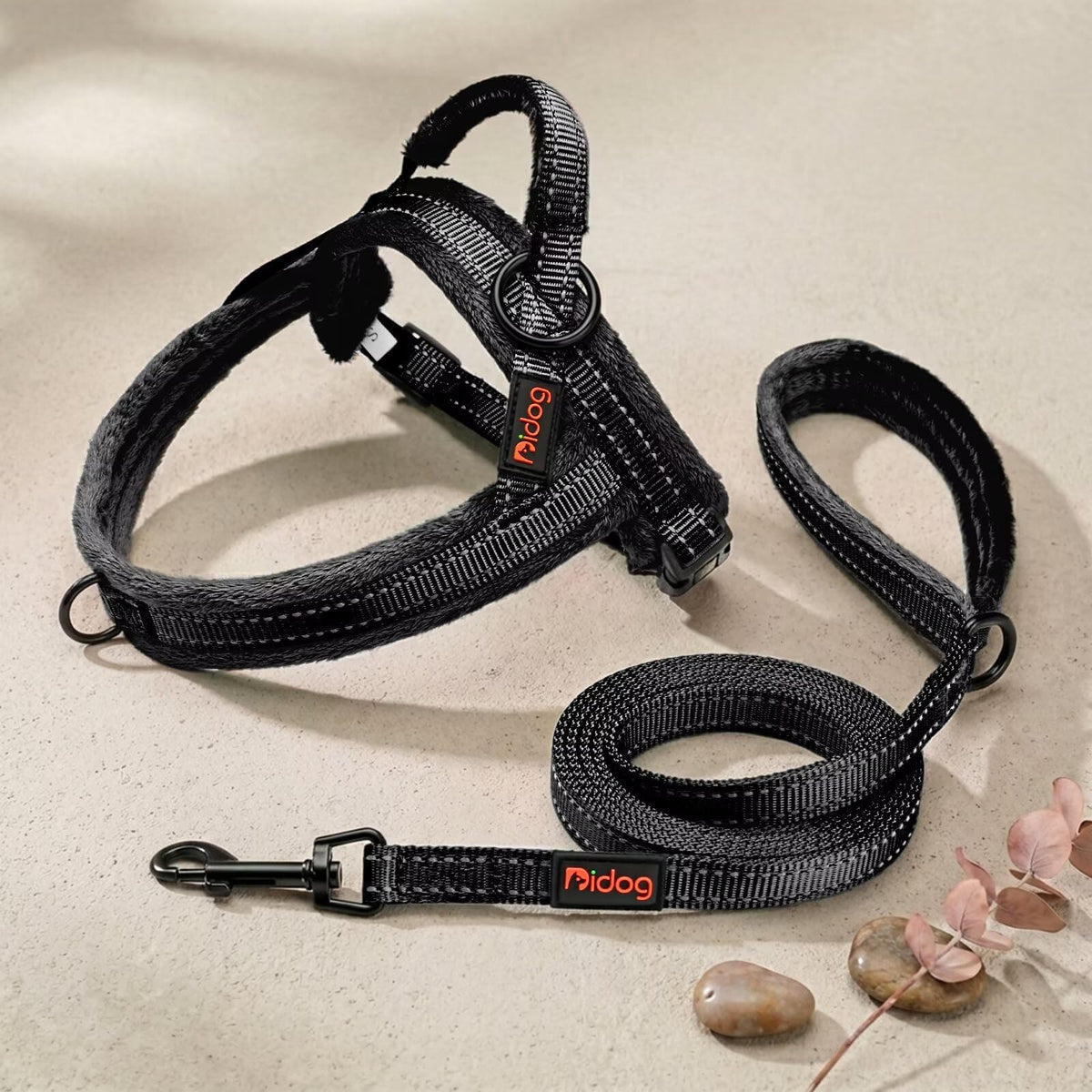 Didog Leash in 5/8''x 6 FT, Black