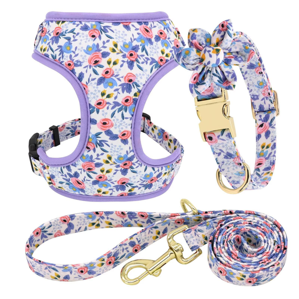 Beirui Animal Harness in XS:Fit 6-12 lbs, Blue