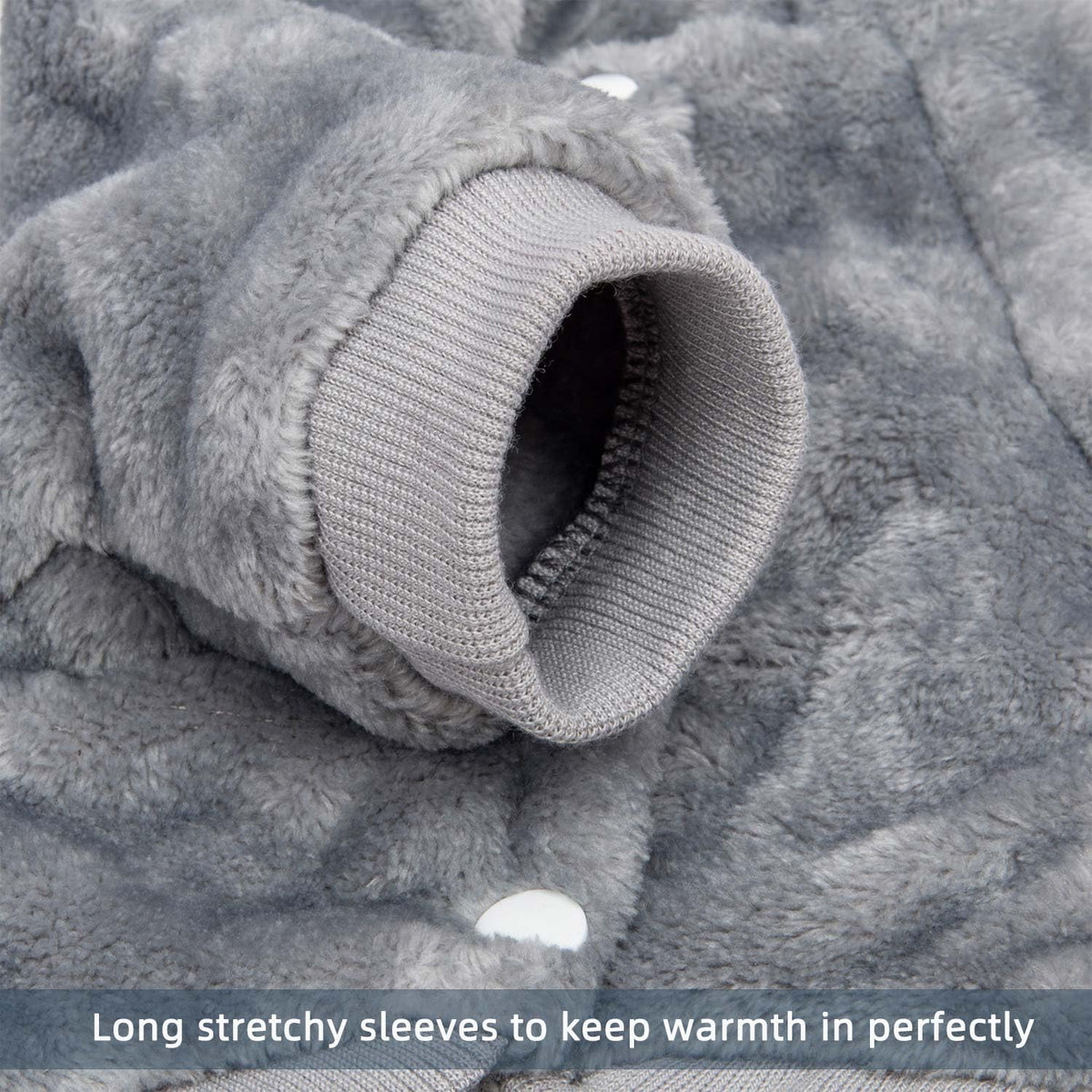 FABRICASTLE Pet Apparel in XX-Small, Light grey