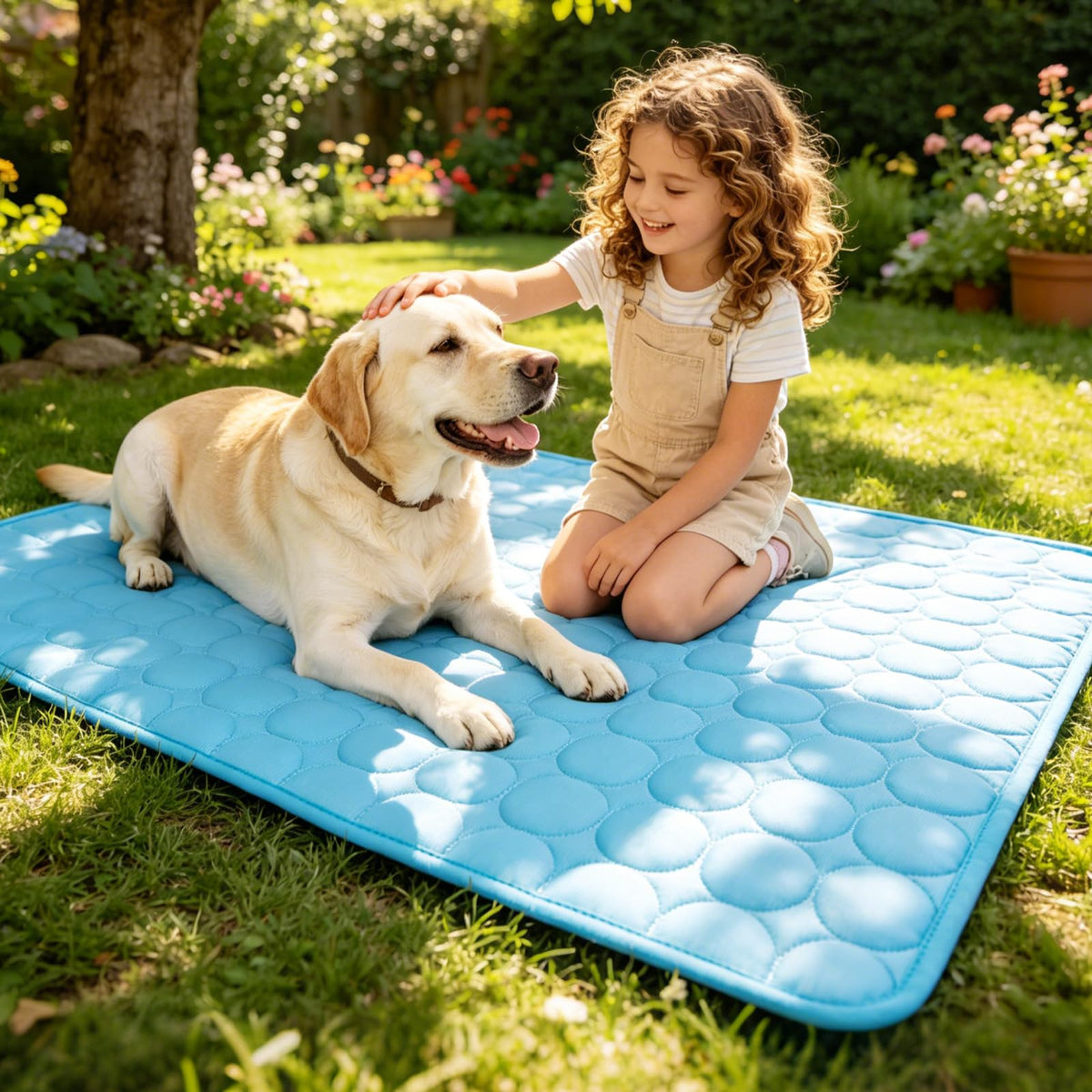 XinChangShangMao Pet Bed Mat in Small 20''×16'', Blue