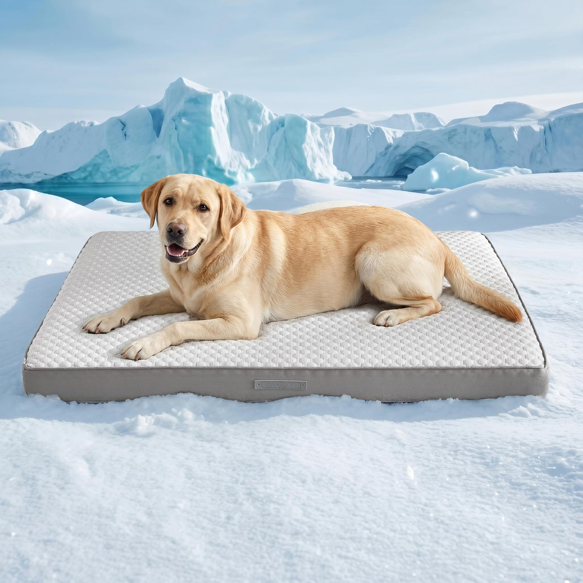 WDCOZY Pet Bed Mat in X-Large(41"x27"), Cooling-Grey