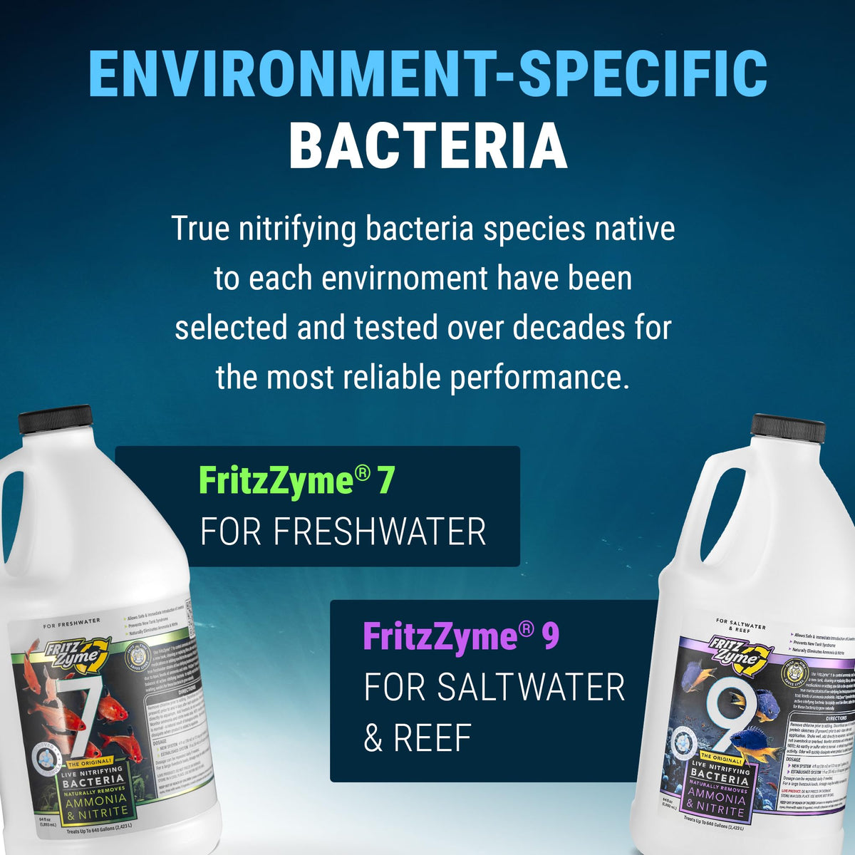 Fritz Aquatics Aquarium Pond Water Treatment in 64 oz