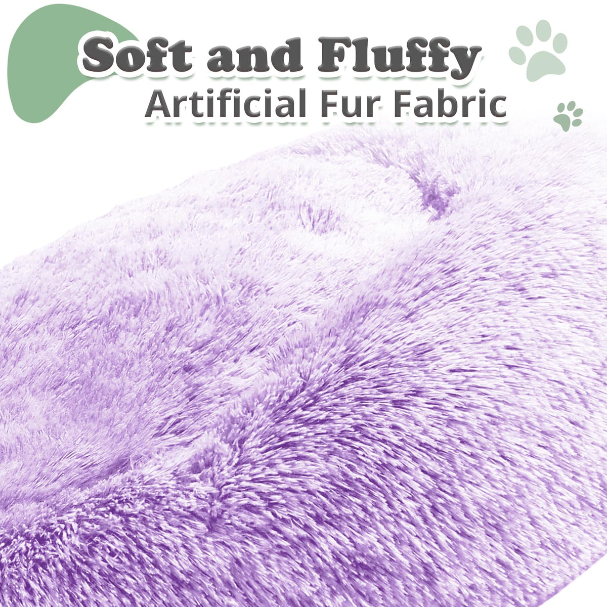 JOLLYVOGUE Pet Bed Mat in 20", Purple