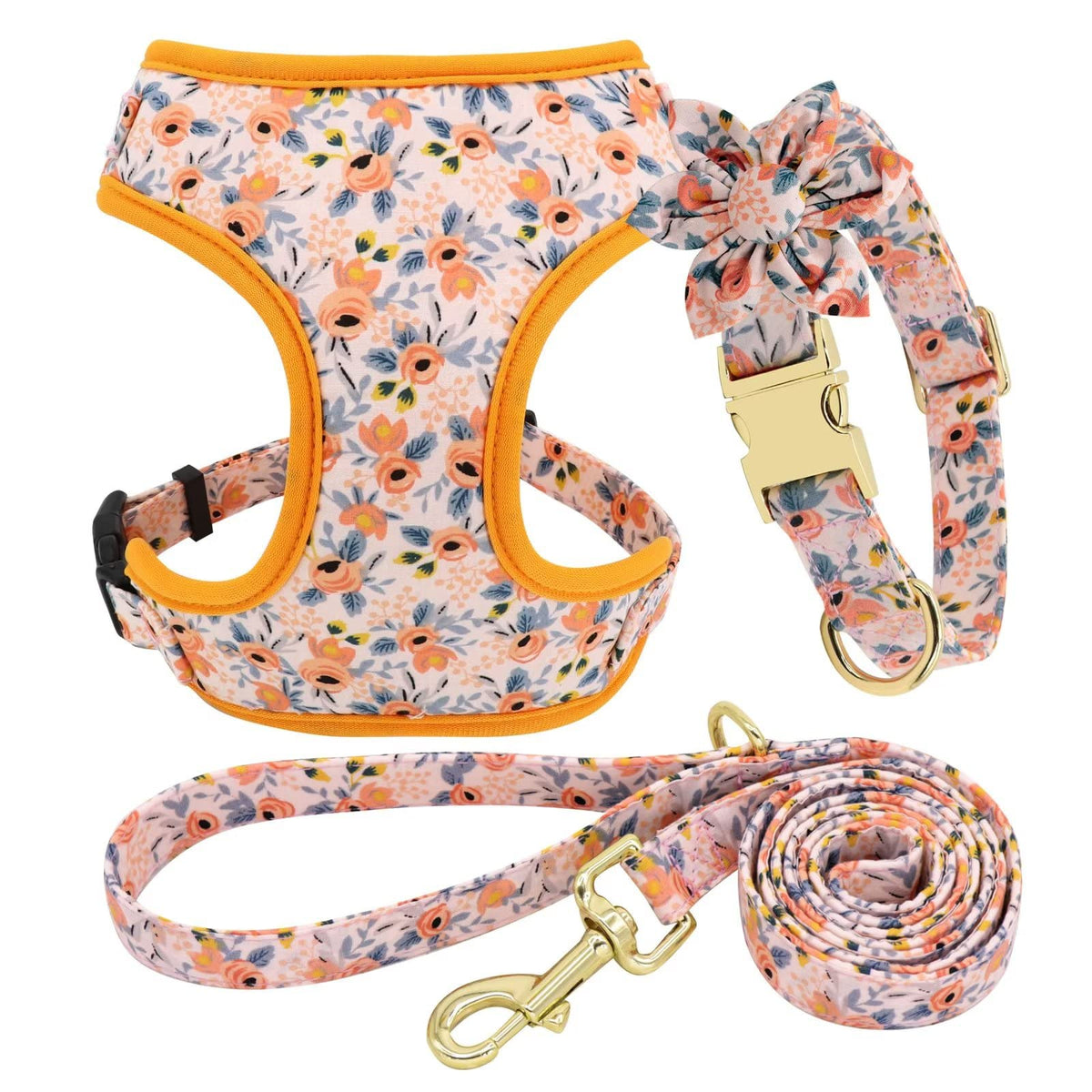 Beirui Animal Harness in S:Fit 12-20 lbs, Orange