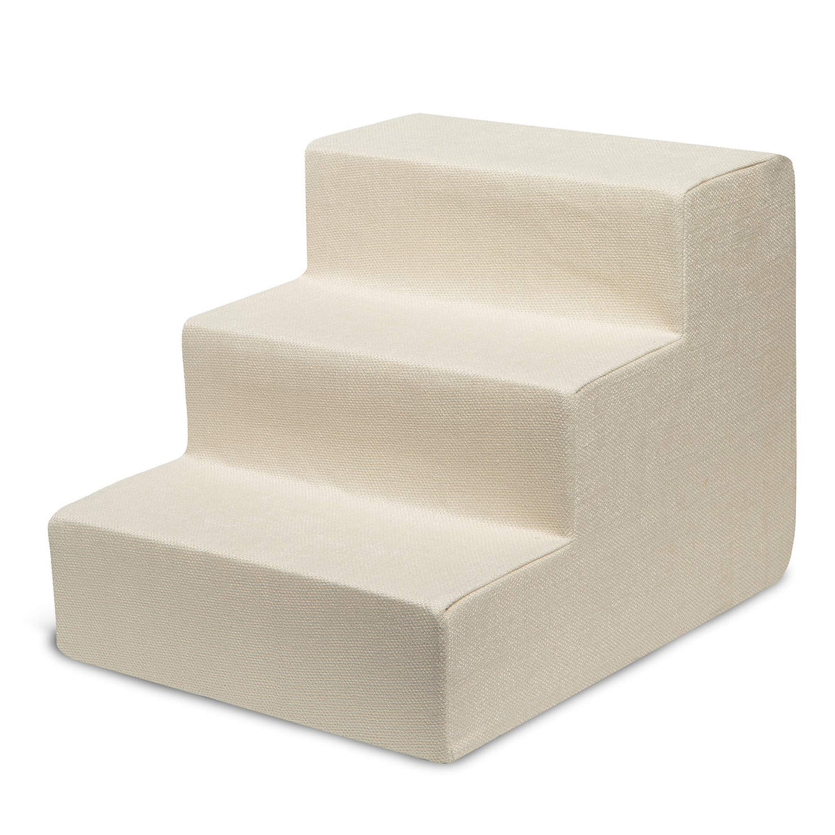 Best Pet Supplies Animal Stair in H: 13.5 Inches, Ivory