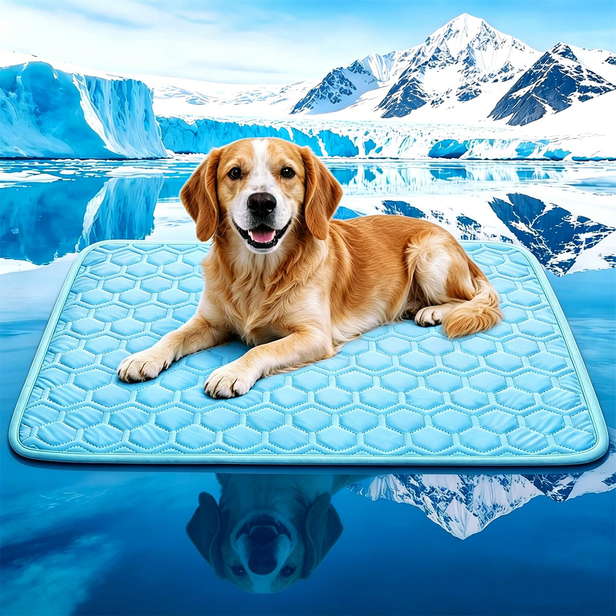 dgdgbaby Pet Bed Mat in Large, Blue