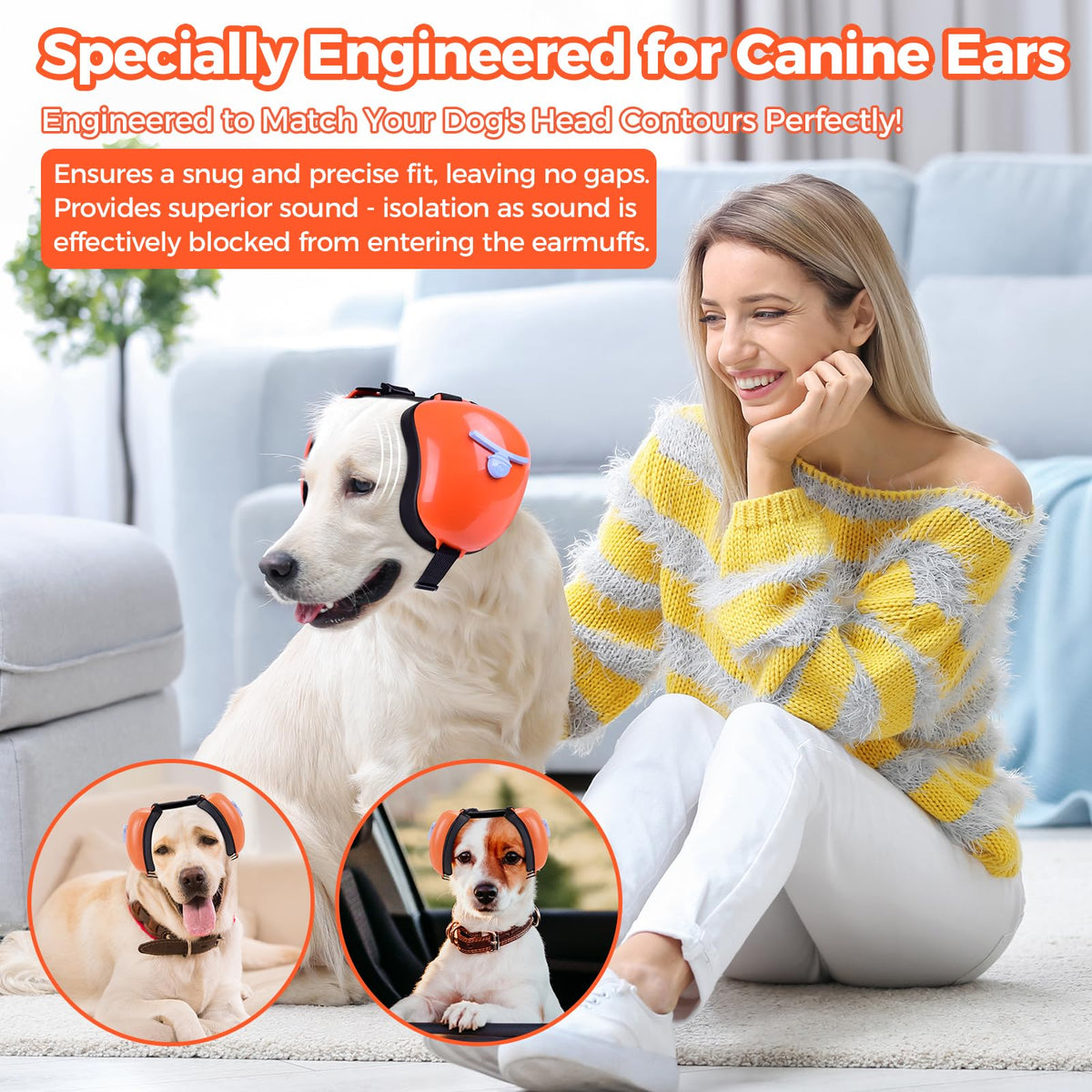 Famikako Earmuff in XS, Orange