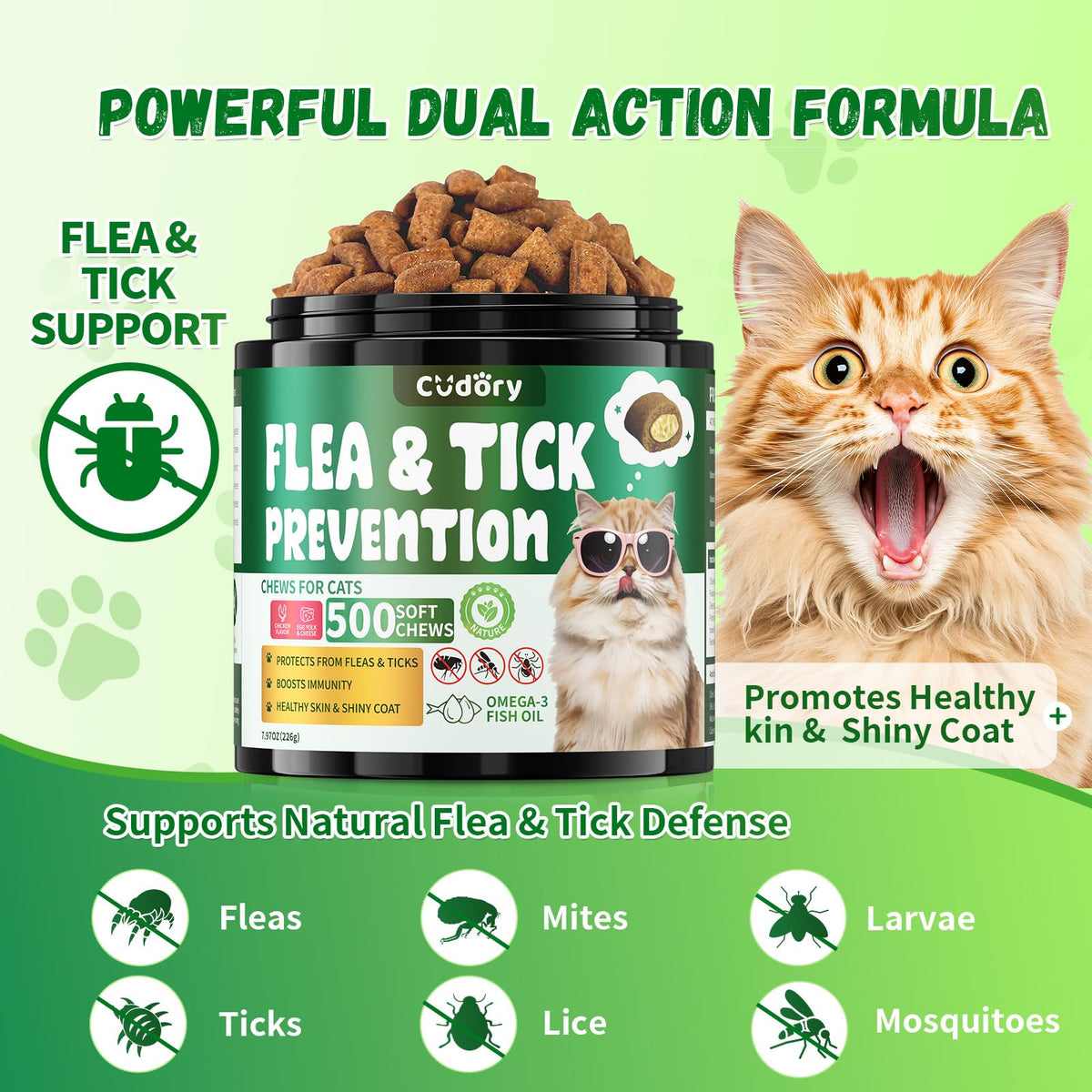 Cudory Animal Nutritional Supplement in brown
