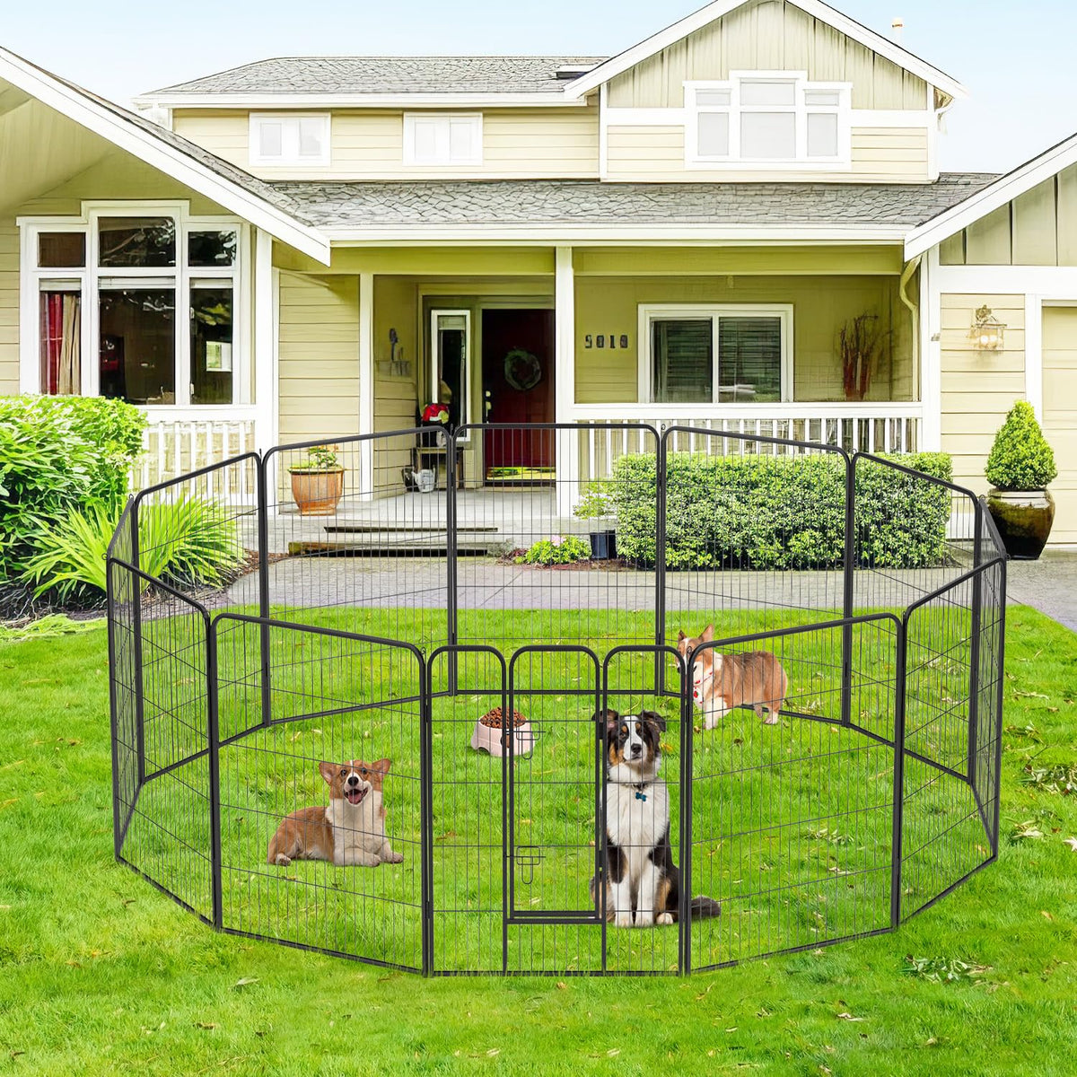FDW Pet Playpen in Black