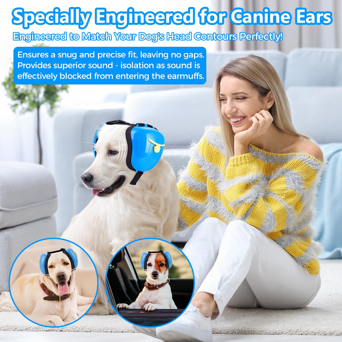 Famikako Earmuff in X-small, Blue