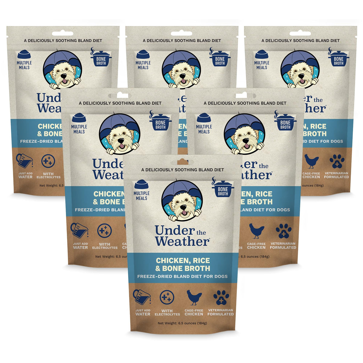 Under the Weather Pet Food in 6 Ounce (Pack of 6)