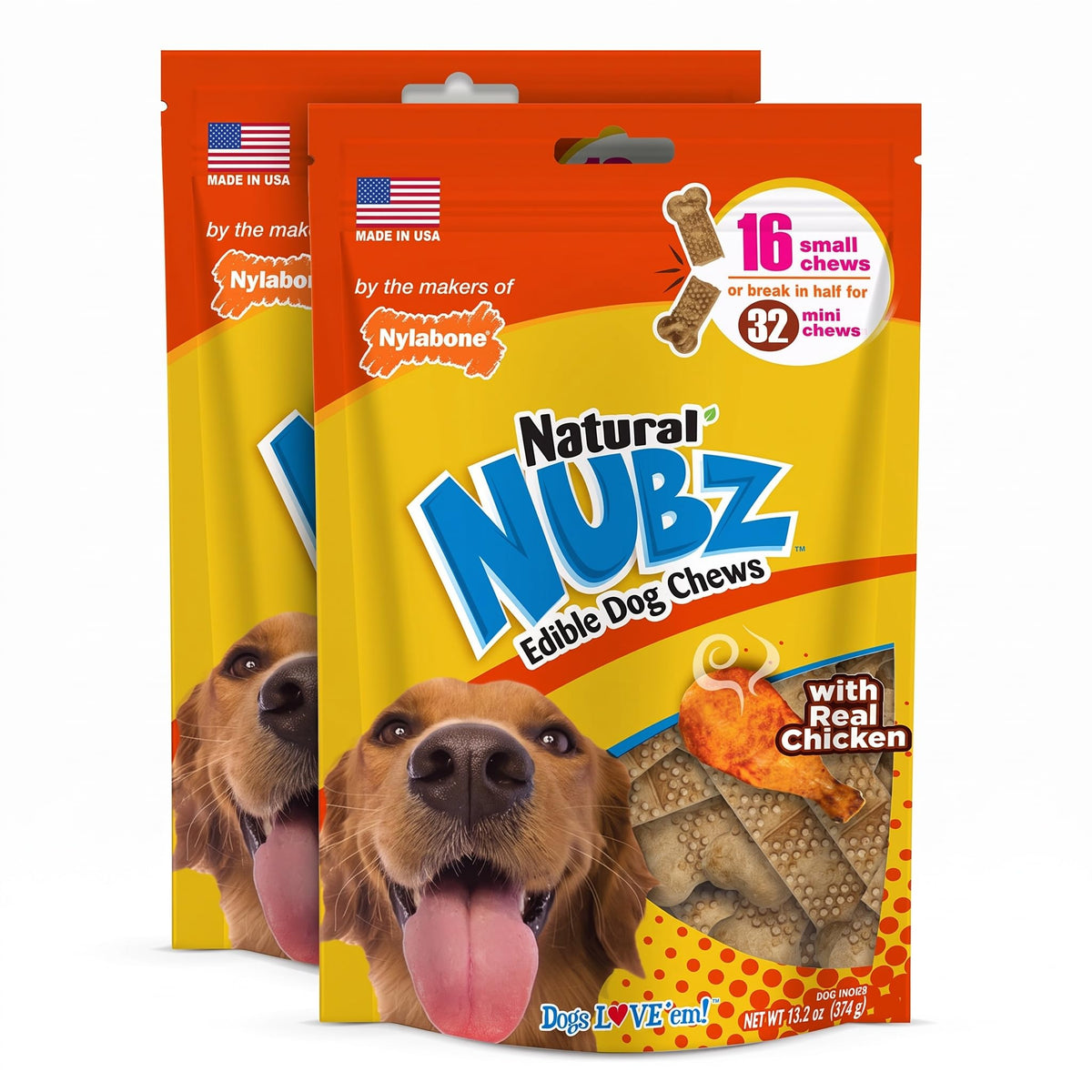 Nylabone Pet Food in 16 Count (Pack of 4)