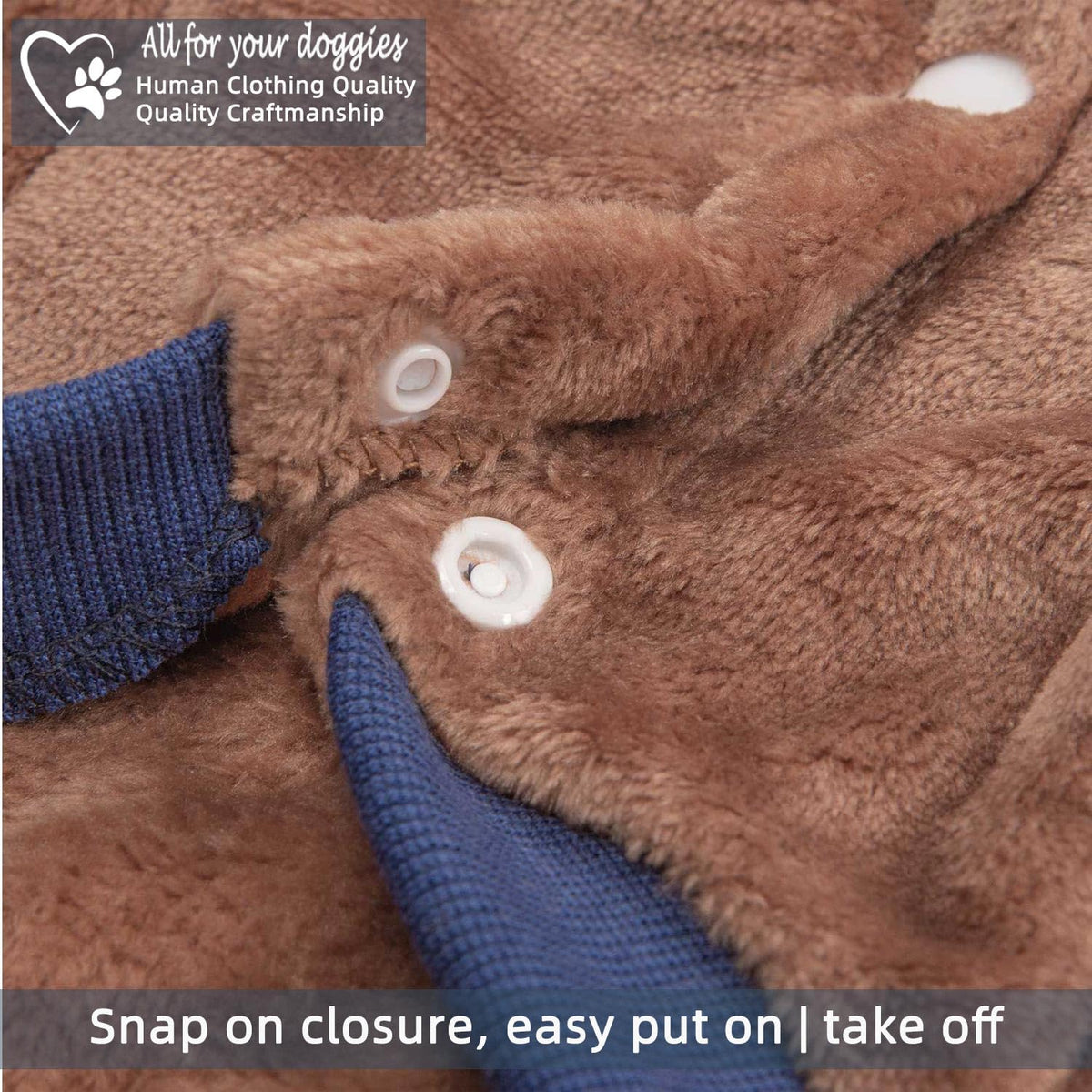 FABRICASTLE Pet Apparel in XX-Small, Camel-Navy